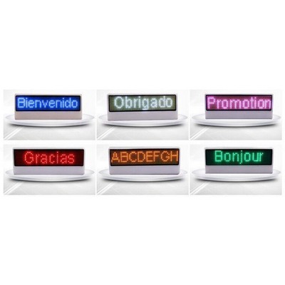 Bluetooth Programmable Led Name Badges