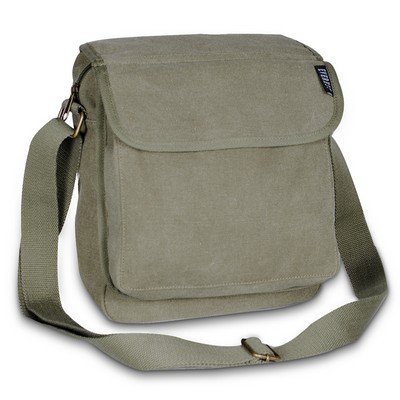 Everest Canvas Messenger, Olive Green