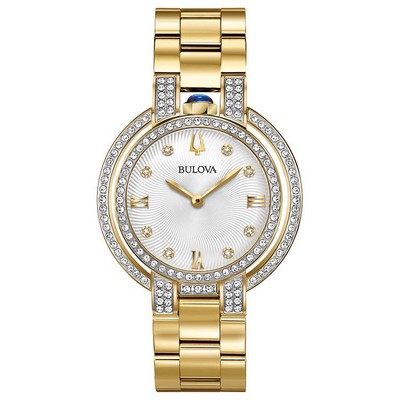 Bulova Ladies' Rubaiyat Limited Edition Bracelet Diamond Case