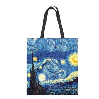 Printed Canvas Tote Bag