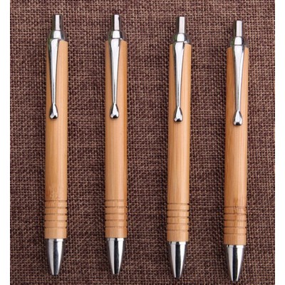 Eco Bamboo Pen (spotted handle)