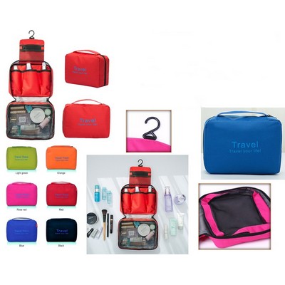 Folding Travel Toiletry Cosmetic Bag