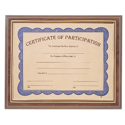 13" x 10.5" Cherrywood Finish Certificate Holder