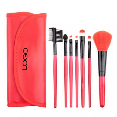 7PCS Cosmetic Makeup Brush Set