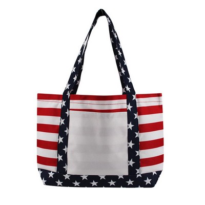 O.A.D. Americana Beach Tote