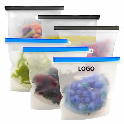 Large capacity Eco Friendly Silicone Food Storage Bag