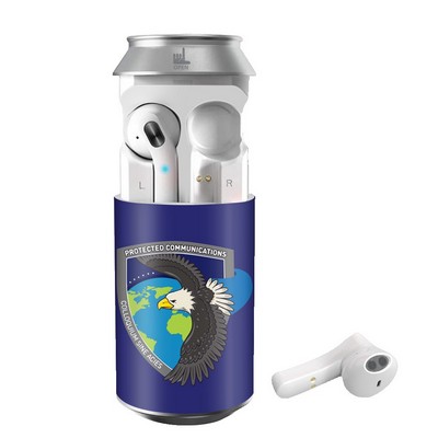 Custom Soda Can Bluetooth Earbuds