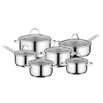 Berghoff Essentials Comfort 12pc 1810 SS Cookware Set