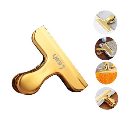 Gold Stainless Steel Clip