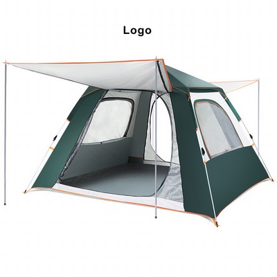 Family Cabin Tents 3-4 Person Camping Tent Outdoor