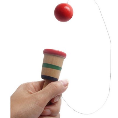 Wooden Cup Catch Ball Game Set