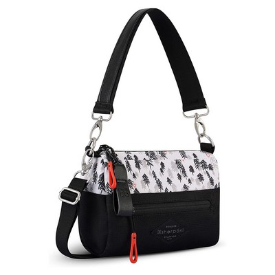 Sherpani® Skye Mini Crossbody, Tree Hugger White/Gray/Black