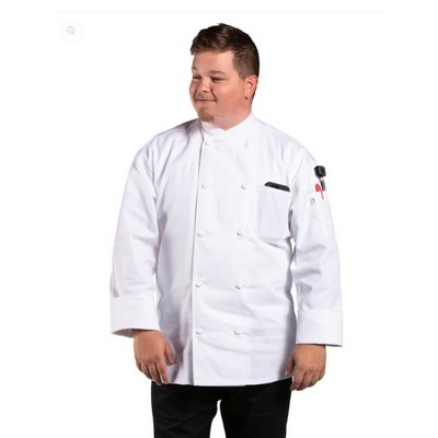 Uncommon Threads Unisex White Soho Chef Coat