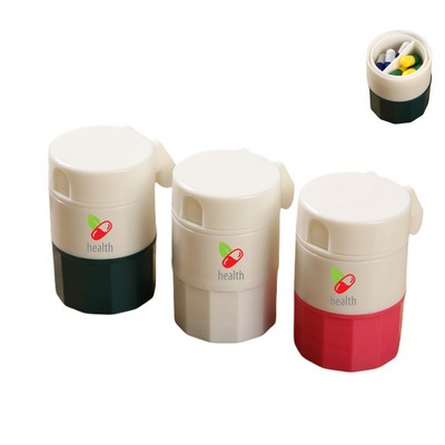 3 Compartment Pill Crusher, Cutter and Grinder