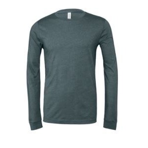 BELLA+CANVAS® Unisex Heather CVC Long Sleeve Shirt