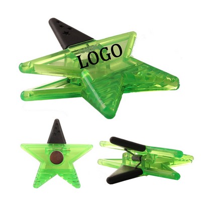 Star Shaped Magnetic Clip