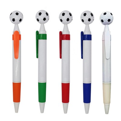 Advertising Office Ballpoint Pen with Football