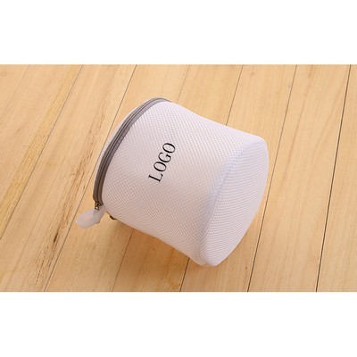 Cylindrical Reusable Laundry Mesh Wash Bag