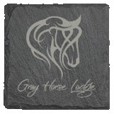 Square Slate Coaster (4"x4")