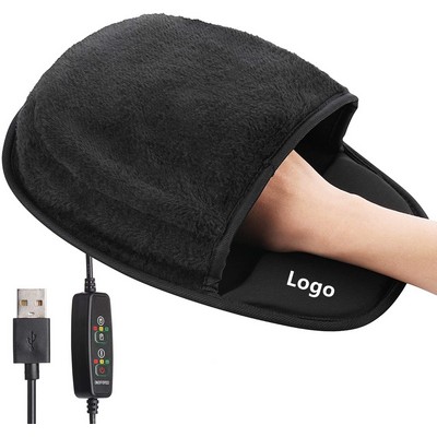 Heated Computer Mouse Pad Hand Warmer: USB Hand Warmers for Computer