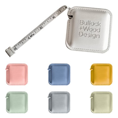 Square Leather Tape Measure