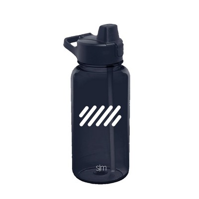 32 Oz. Simple Modern Plastic Summit Water Bottle Straw Lid