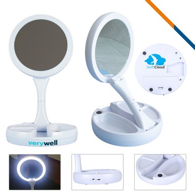 Neno LED Folding Mirror