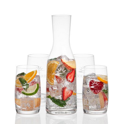 Caldmore Carafe & 4 Valemount Beverage