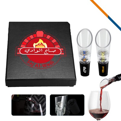 Amlit Wine Pourer Set