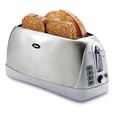 Oster® 4-Slice Stainless Steel Long Slot Toaster