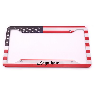 Aluminum Alloy License Plate Frame MOQ100PCS