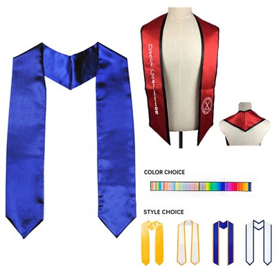 Embroidered Graduation Stole