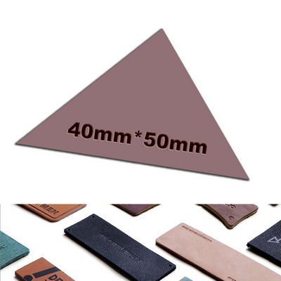 40 x 50 mm Leatherette Patch Faux Leather Patch Cloth Mark