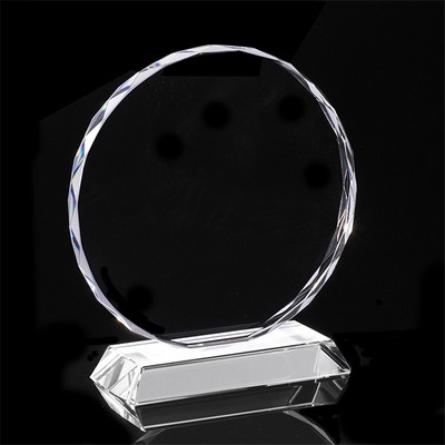 Celeste Round Award (6.5"x5.9"x2.2")