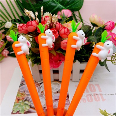 Cute Cartoon Rabbit And Carrot Ballpoint Pen