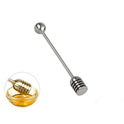 Honey and Syrup Dipper Stick Server Honey Spoon