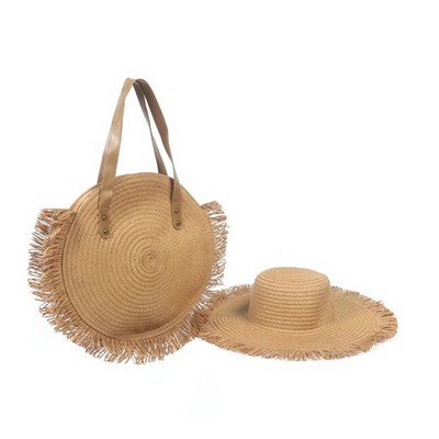 Handcrafted Straw Handbag