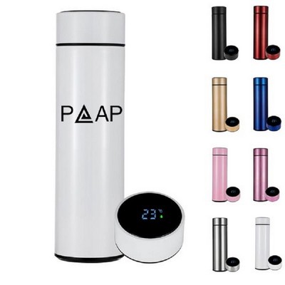 Touch Temperature Display Insulated Water Bottle