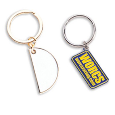 2" Soft Enamel Key Chain (1 Sided)