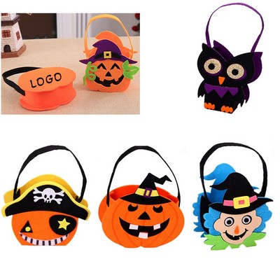 Halloween Felt Tote Bag