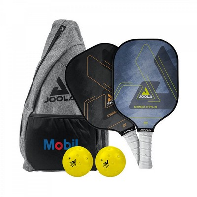 Joola Essentials Pickleball Paddles & Balls Set