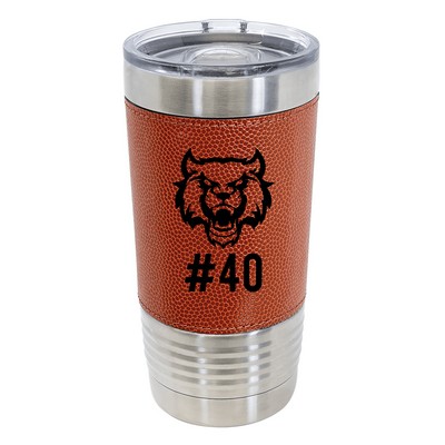 20 Oz. Polar Camel Basketball Vacuum Insulated Tumbler w/ Slide Lid