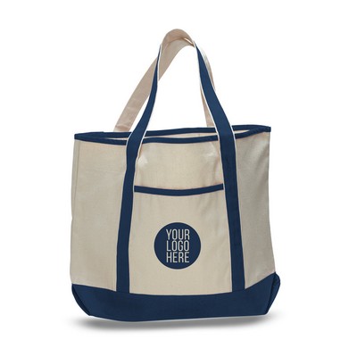 Large Canvas Deluxe Tote