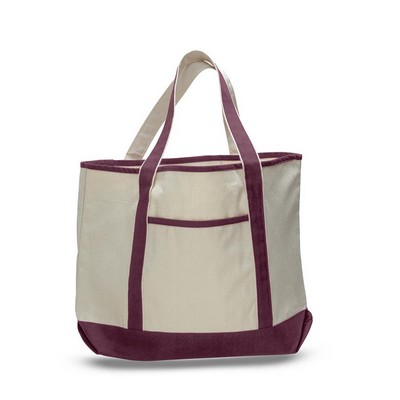 Large Canvas Deluxe Tote