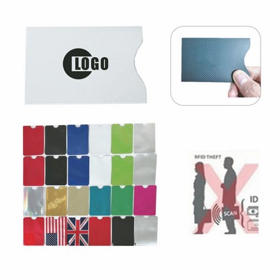 Rfid Anti-Identity Theft Card Sleeve