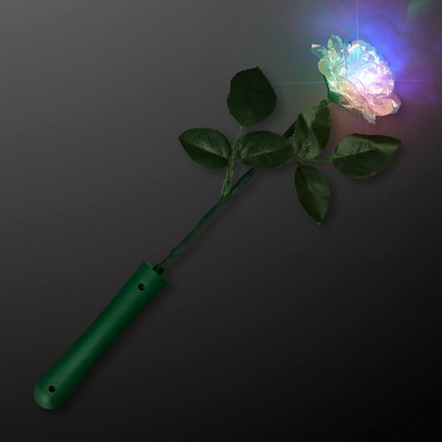 LED Rose Iridescent Flower Wands - BLANK