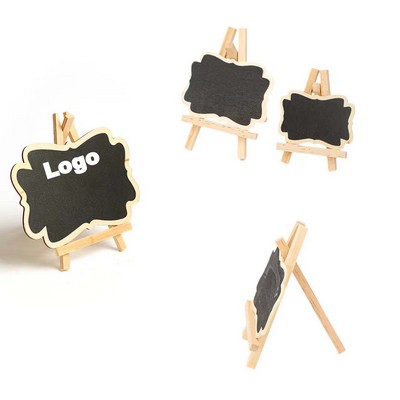 Mini Wooden Tripod Message Board