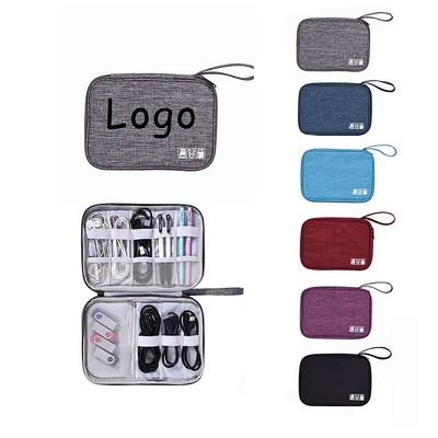 Portable Travel Electronics Accessories Organizer Bag