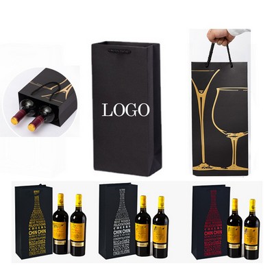 Craft Two-Bottle Wine Tote Bag