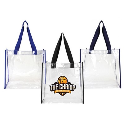 Basic Clear Open Tote